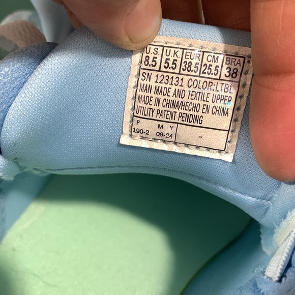 Skechers Slip-ins: GO GOLF Flight Heel Pillow Ultra Lightweight Lt. Blue sz 8.5 - Picture 12 of 13